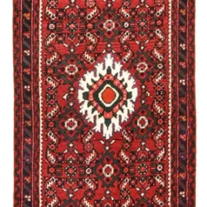 Läufer Perser - Nomadic - 195 x 64 cm - dunkelrot