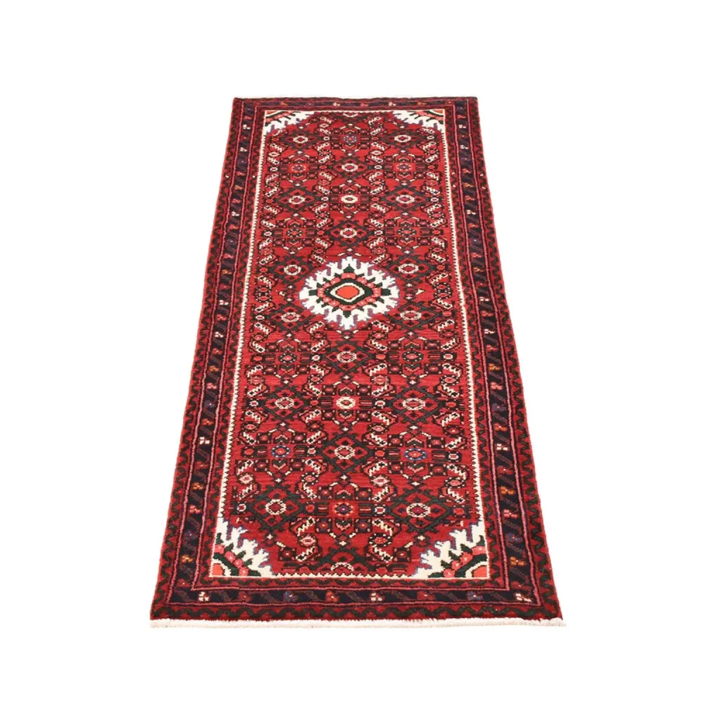 Läufer Perser - Nomadic - 195 x 64 cm - dunkelrot