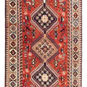 Läufer Perser - Nomadic - 195 x 80 cm - rot