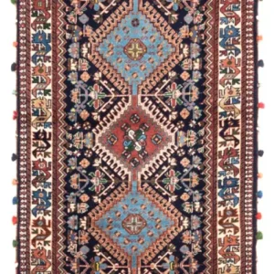 Läufer Perser - Nomadic - 200 x 83 cm - dunkelblau