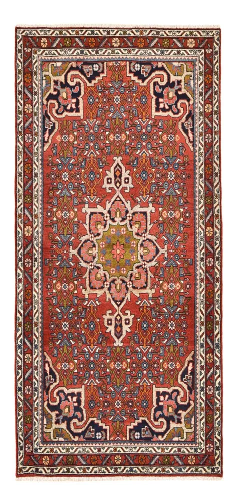 Läufer Perser - Nomadic - 200 x 98 cm - dunkelrot