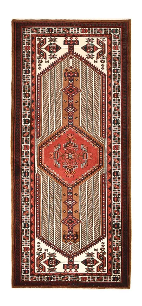Läufer Perser - Nomadic - 225 x 100 cm - mehrfarbig