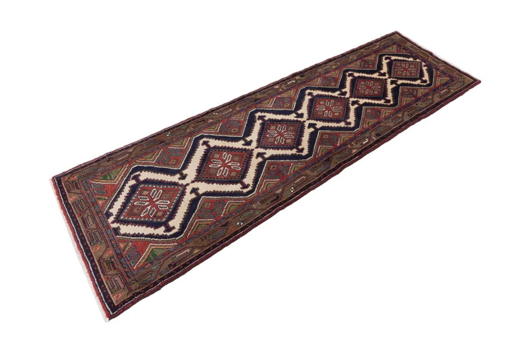 Läufer Perser - Nomadic - 294 x 91 cm - rost