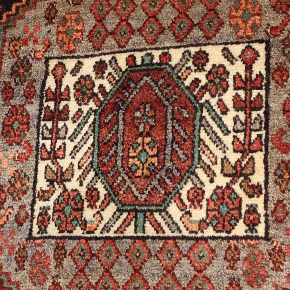 Läufer Perser - Nomadic - 295 x 130 cm - dunkelrot