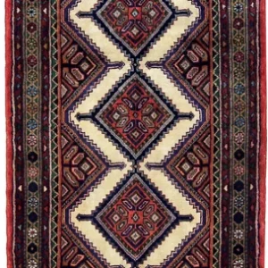 Läufer Perser - Nomadic - 350 x 87 cm - dunkelbeige