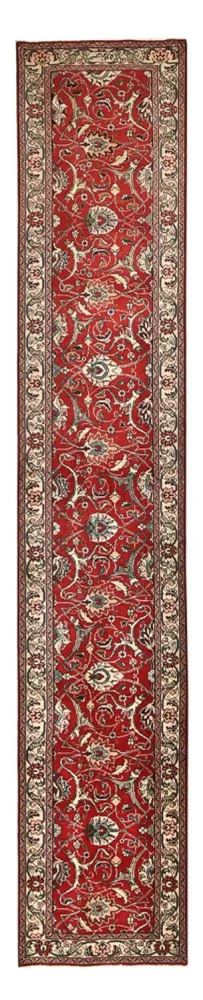 Läufer Perser - Täbriz - 458 x 81 cm - rot
