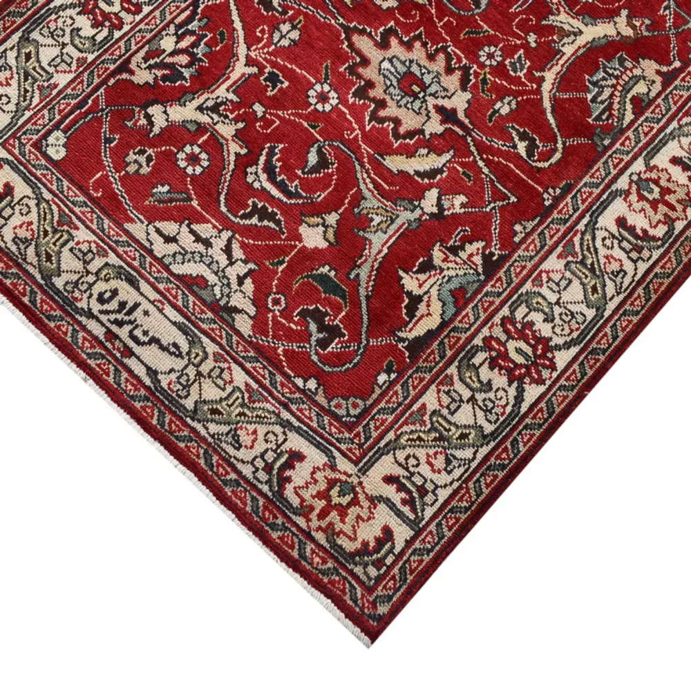 Läufer Perser - Täbriz - 458 x 81 cm - rot