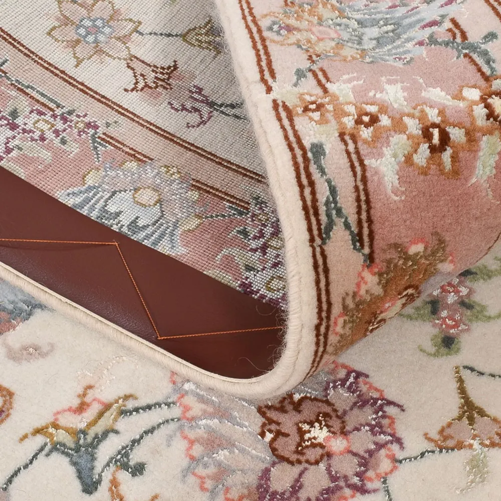 Läufer Perser - Täbriz - Premium - 347 x 77 cm - beige