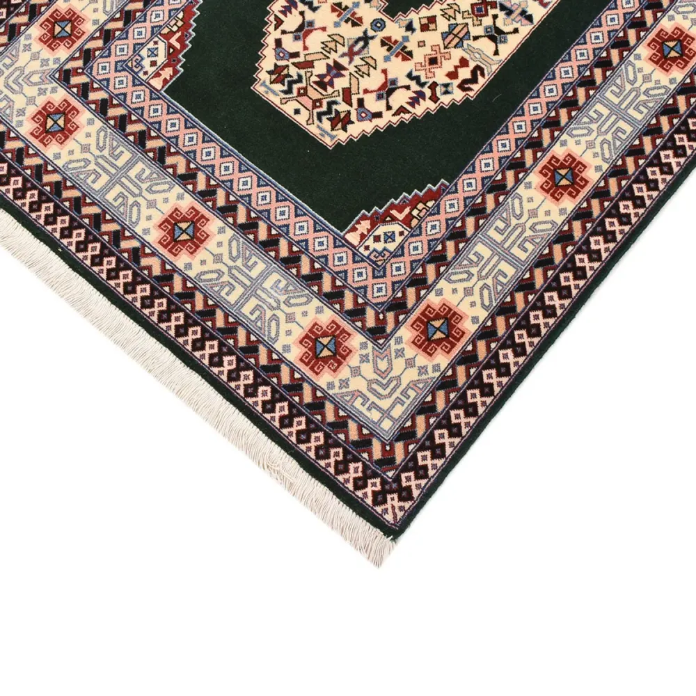Läufer Perser - Täbriz - Royal - 202 x 74 cm - dunkelblau