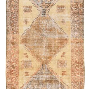 Läufer Vintage - 350 x 136 cm - dunkelbeige