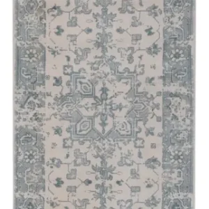 Läufer Viskose - 240 x 80 cm - türkis