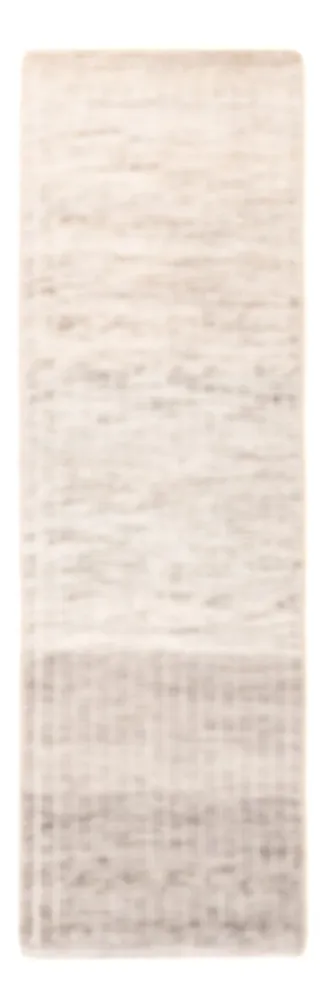 Läufer Woll - 100 x 32 cm - hellgrau