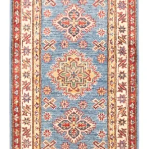 Läufer Ziegler - Kazak - 179 x 59 cm - blau