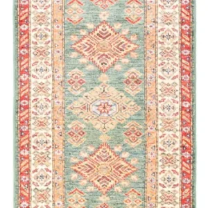 Läufer Ziegler - Kazak - 181 x 61 cm - türkis
