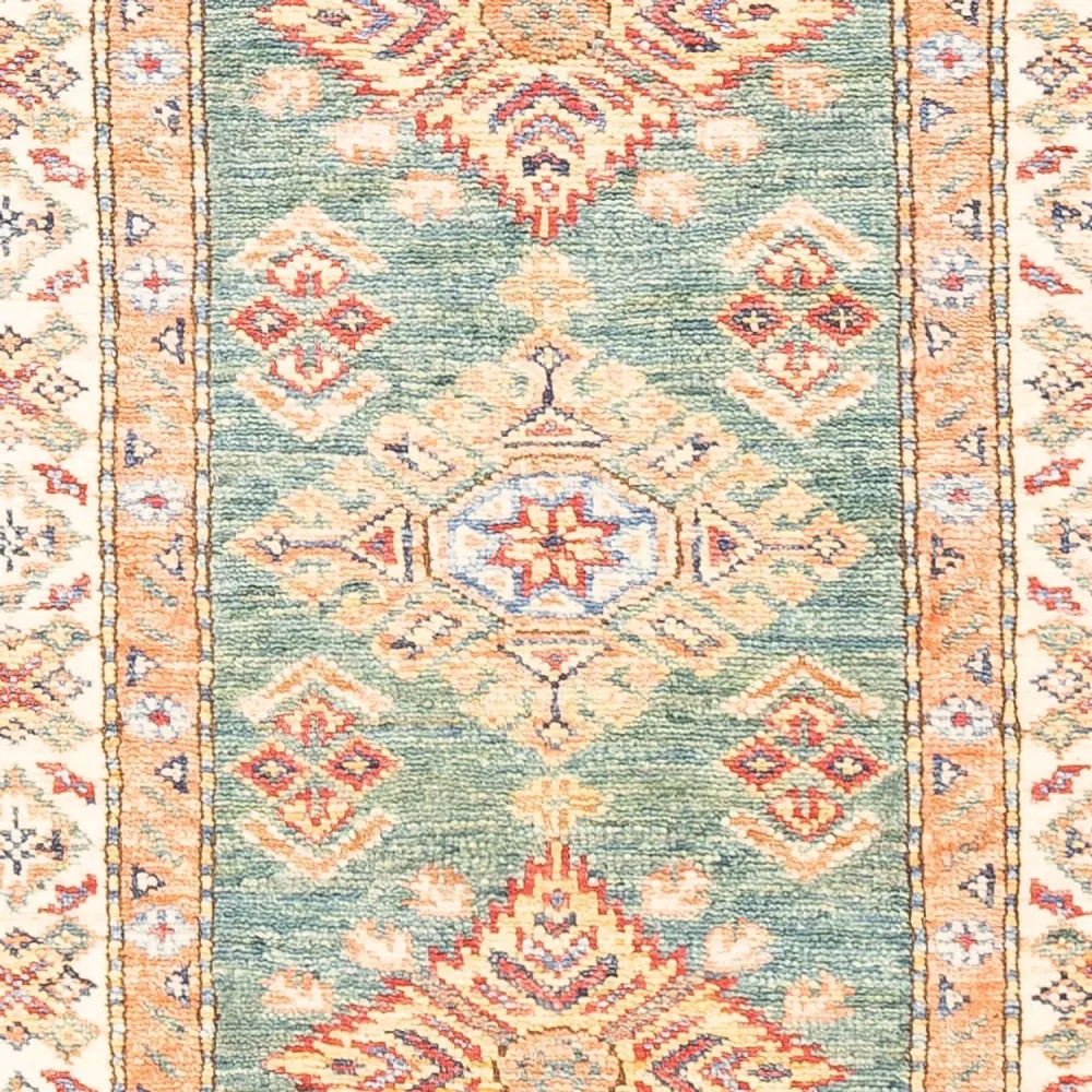 Läufer Ziegler - Kazak - 181 x 61 cm - türkis