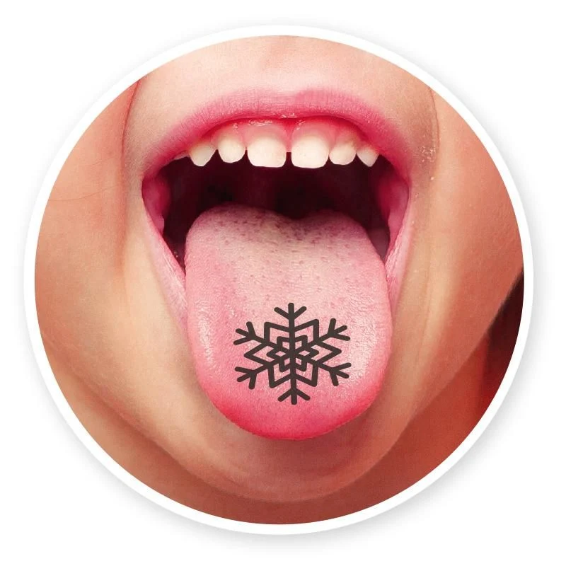 Magic Moments: Zungentattoos 10 Stück