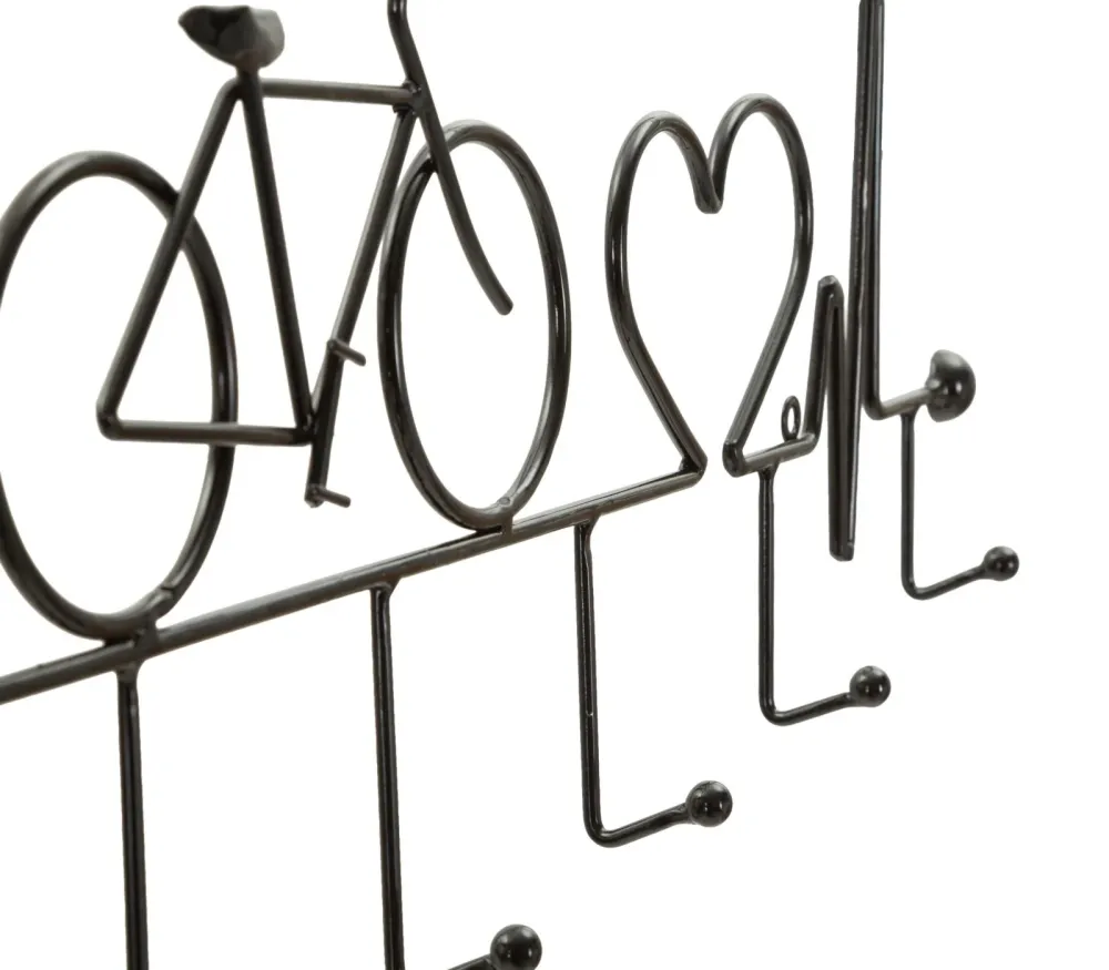 Mauro Ferretti Bicycle wall hanger black nero metal