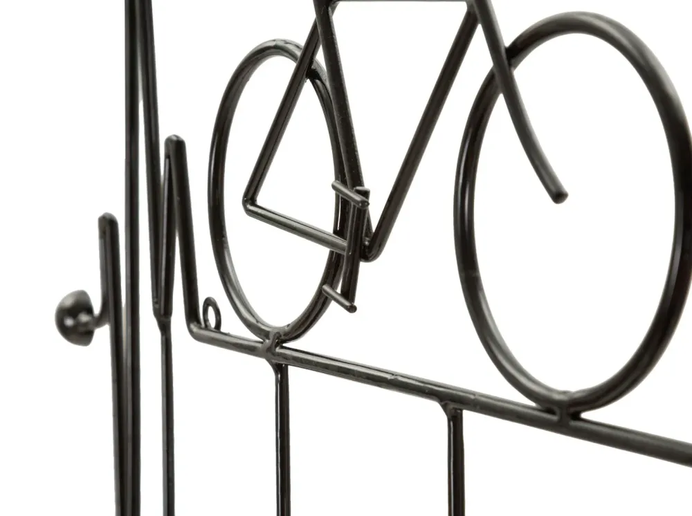 Mauro Ferretti Bicycle wall hanger black nero metal
