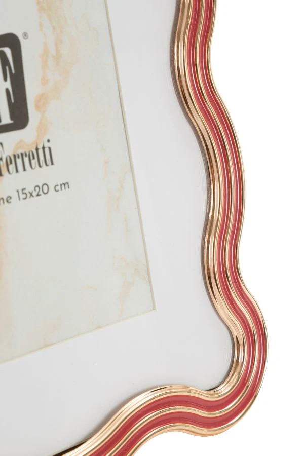 Mauro Ferretti Bilderrahmen aus Zink, Elizabeth Red