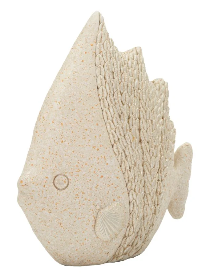 Mauro Ferretti Figura Fisch Sand Polyresin