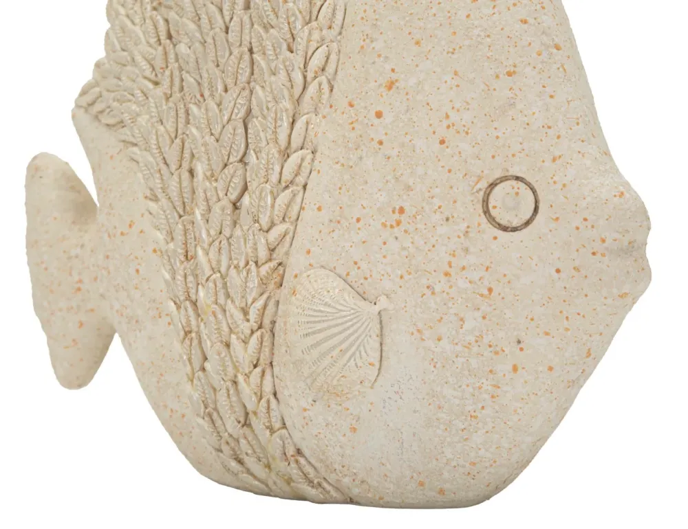 Mauro Ferretti Figura Fisch Sand Polyresin