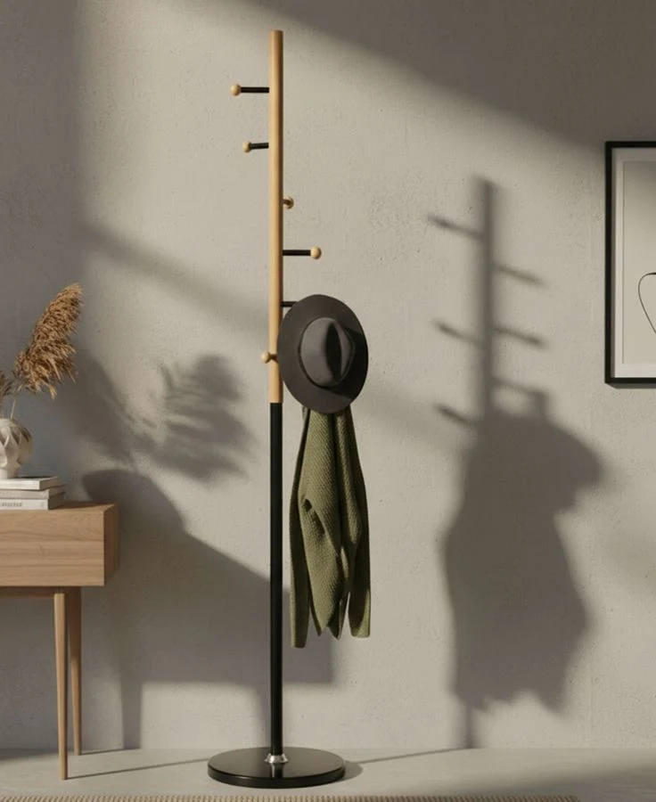 Mauro Ferretti hang clothes step metal