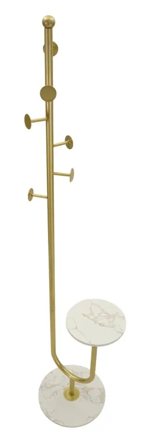 Mauro Ferretti shelf floor cloth hanger metal