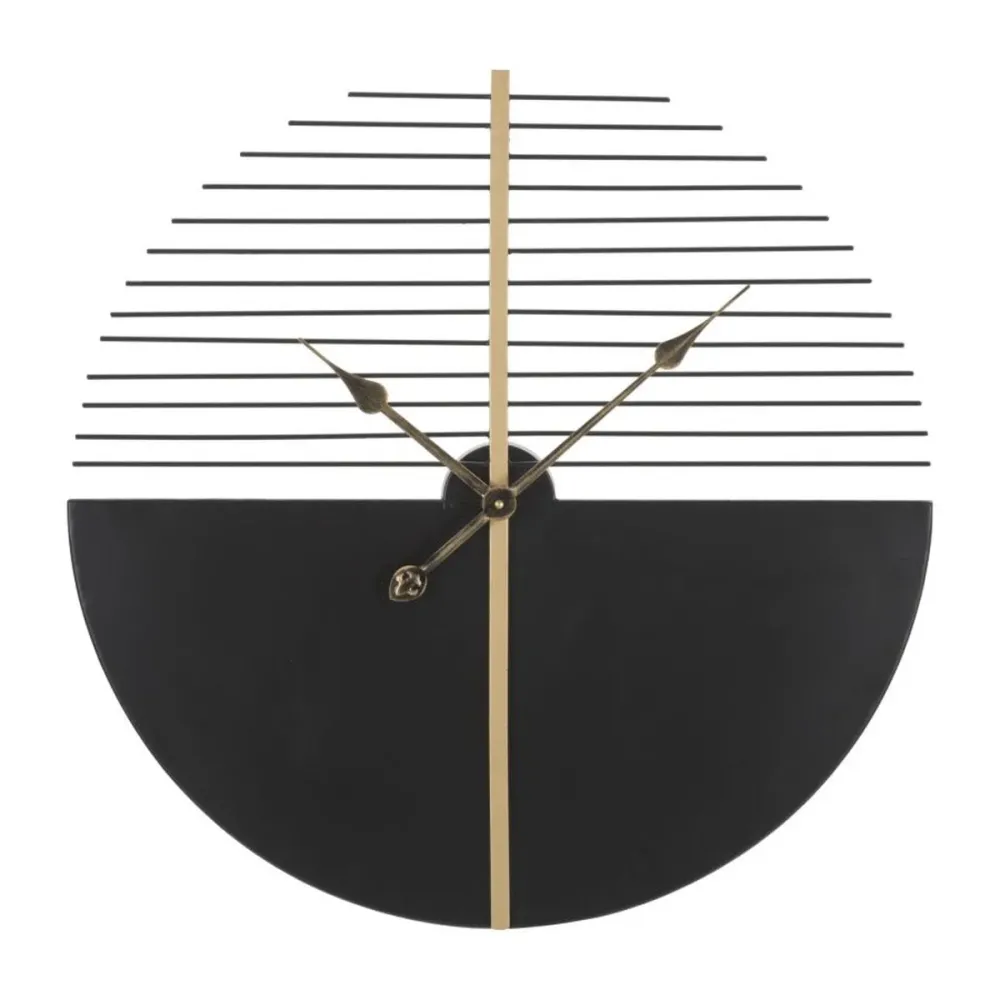 Runde geometrische Wanduhr – Elegante dekorative Uhr Mauro Ferretti