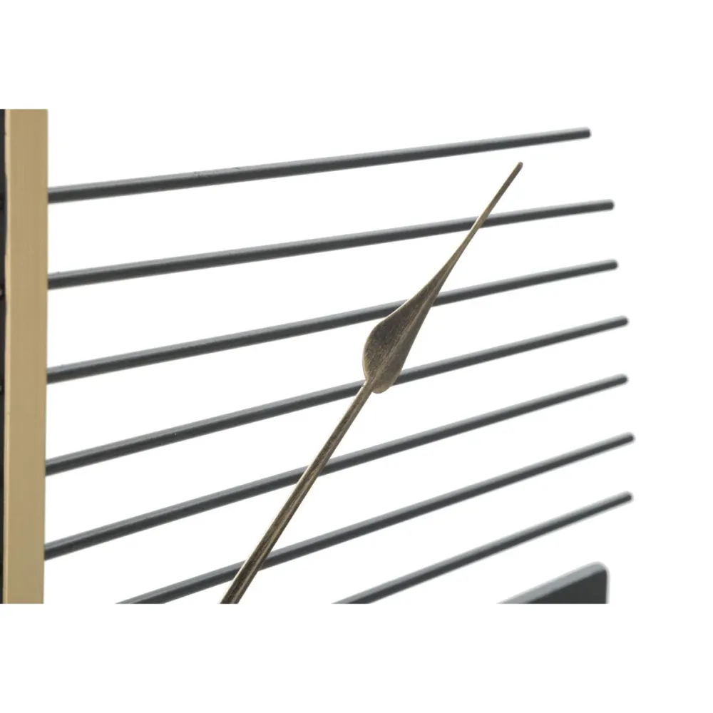 Runde geometrische Wanduhr – Elegante dekorative Uhr Mauro Ferretti