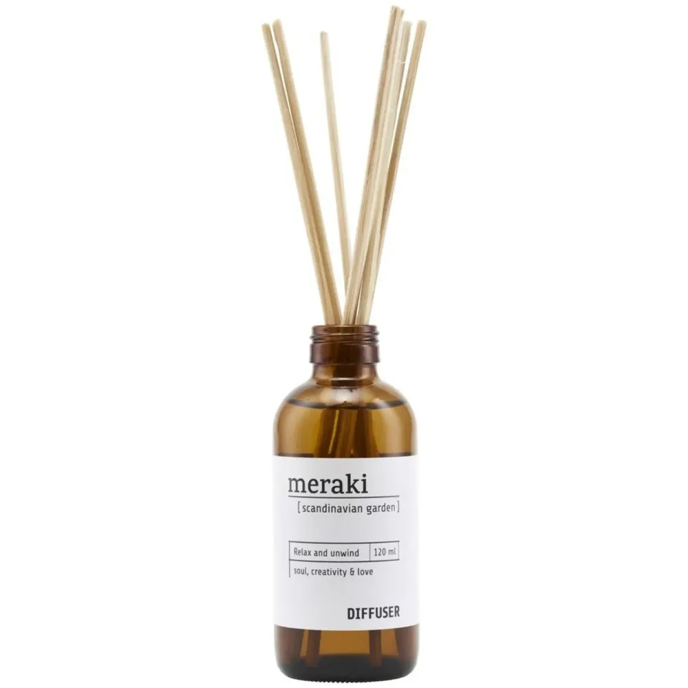 Meraki Scandinavian Garden Raumduft-Diffusor mit 7 Stäbchen