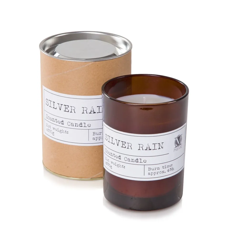 Möve Apothecary Duftkerze silver rain