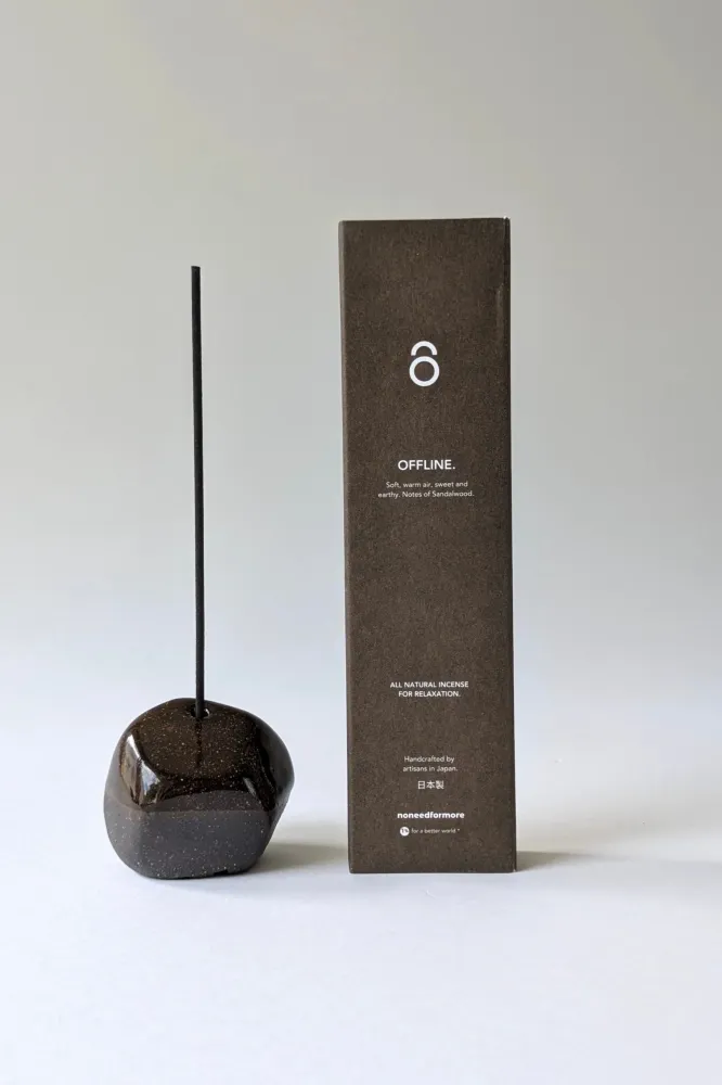 no need more - Natürliche Räucherstäbchen - "Offline" - sanftes Sandelholz
