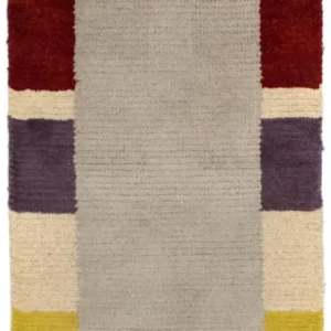 Nepal Teppich 140 x 70 cm - beige