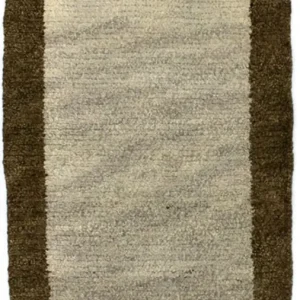 Nepal Teppich 140 x 70 cm - beige