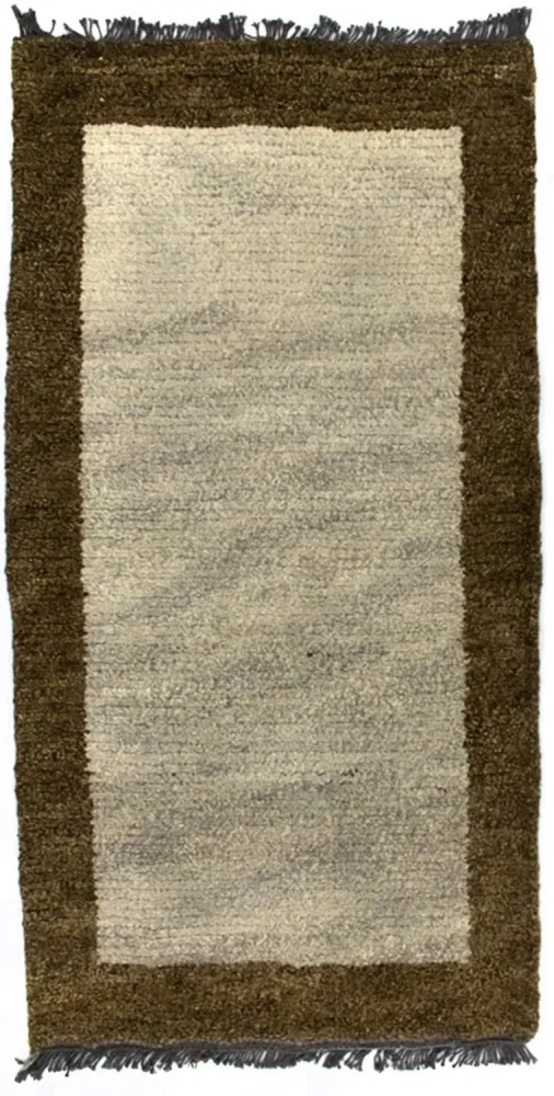 Nepal Teppich 140 x 70 cm - beige