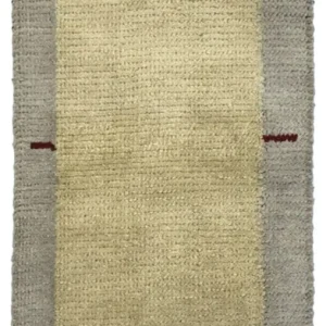 Nepal Teppich 140 x 70 cm - beige