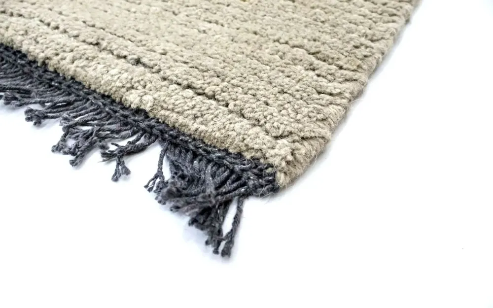 Nepal Teppich 140 x 70 cm - beige