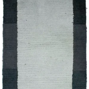 Nepal Teppich 140 x 70 cm - hellblau