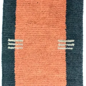 Nepal Teppich 140 x 70 cm - mehrfarbig