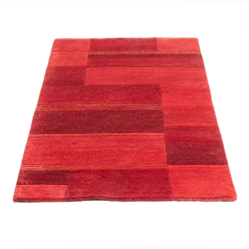 Nepal Teppich - 140 x 73 cm - rot