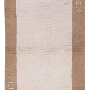 Nepal Teppich - 160 x 90 cm - creme