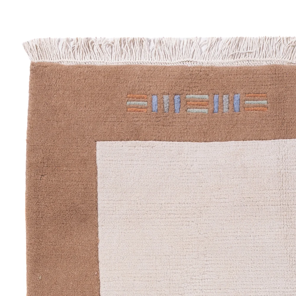 Nepal Teppich - 180 x 120 cm - creme