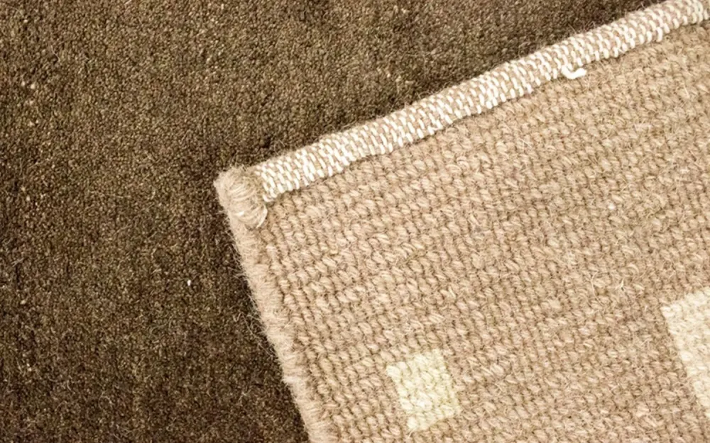 Nepal Teppich 197 x 143 cm - braun