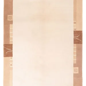 Nepal Teppich - 200 x 141 cm - beige