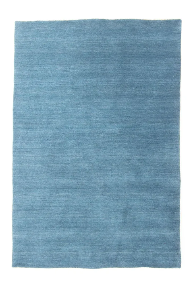 Nepal Teppich 203 x 142 cm - blau