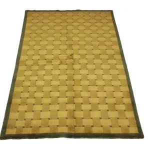 Nepal Teppich 245 x 155 cm - gold