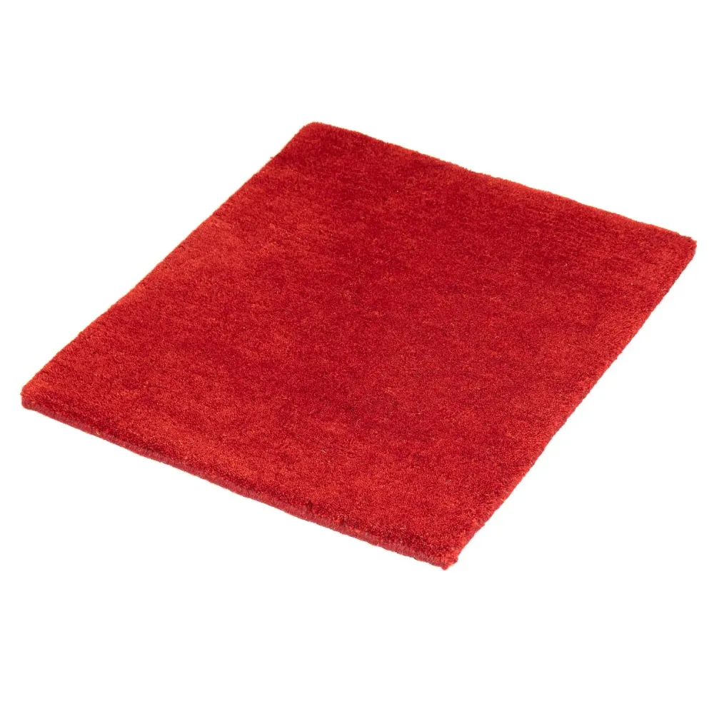 Nepal Teppich 60 x 40 cm - rot