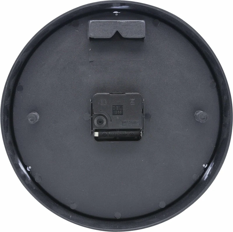 NeXtime Wanduhr – Analog, Ø 26 cm, weiss, Kunststoff