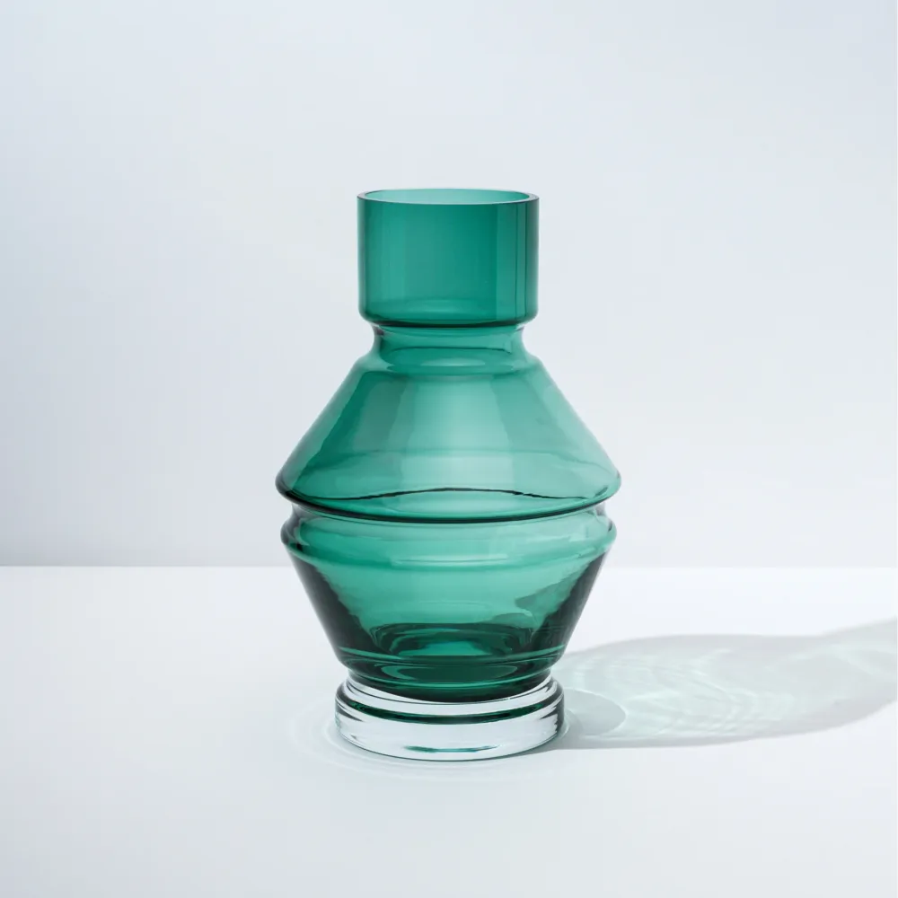Nicholai Wiig-Hansen - Relæ - Glasvase - large - bristol green