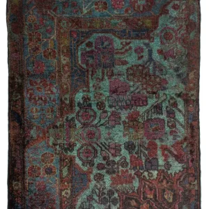 Orientteppich 111 x 80 cm - hellblau